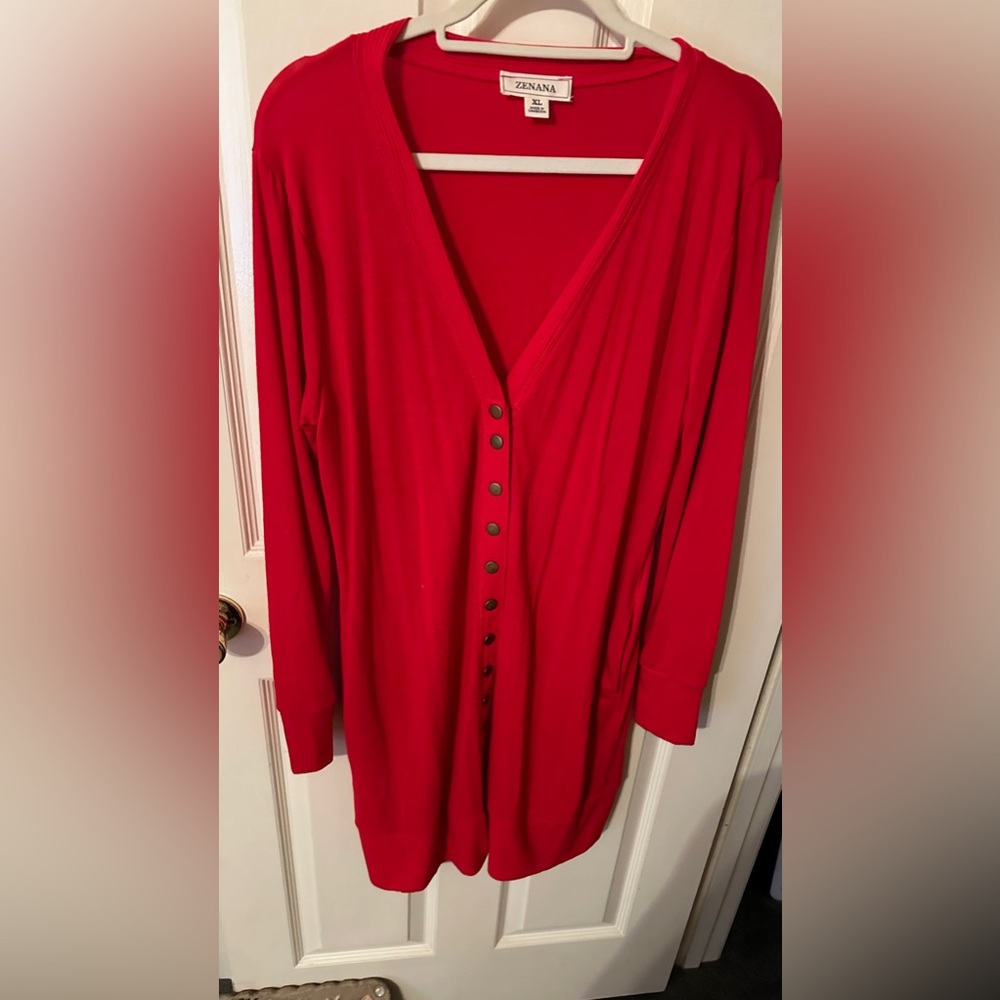 White Birch Snap Front Cardigan